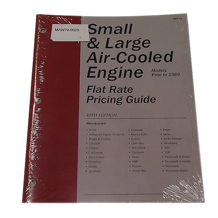 Replaces Clymer Manuals ProSeries AirCooled Engine